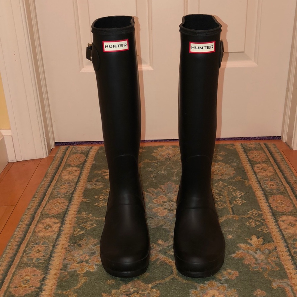 Black Hunter Rain boots